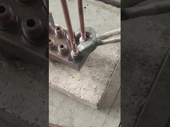 Taşınabilir Bakır boru kaynak makinesi, 25KW 50A endüksiyon ısıtma makinesi