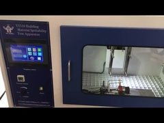 Tek Alev Kaynağıyla İnşaat Malzemesi Yanışkanlık Deneme Makinesi ISO 11925-2