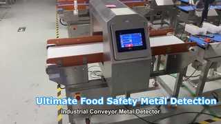 Endüstriyel Gıda Metal Dedektörü HACCP Sertifikalı Sistem