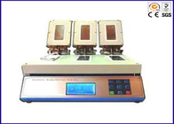 LCD Otomatik Süblimasyon Haslığı Tekstil Test Cihazları 120-180 ℃ Aralığı