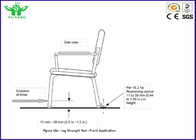 2000kg - 5000kg Sandalye Ayakları Basınç Dayanımlı Mobilya Test Cihazları 700mm