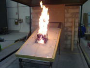 Odun Yakma için ASTM E108 Çatı Dış Maruz Kalma Yangın Test Cihazları