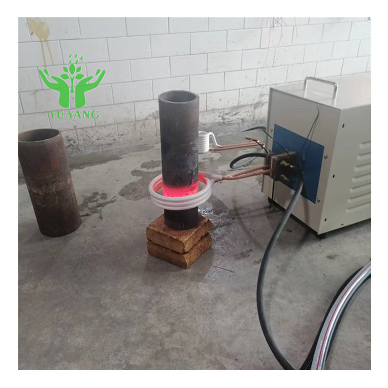Bakır Boru Kapağı için 7.5L / Min 0.06-0.12Mpa İndüksiyonlu Isıtma Makinesi