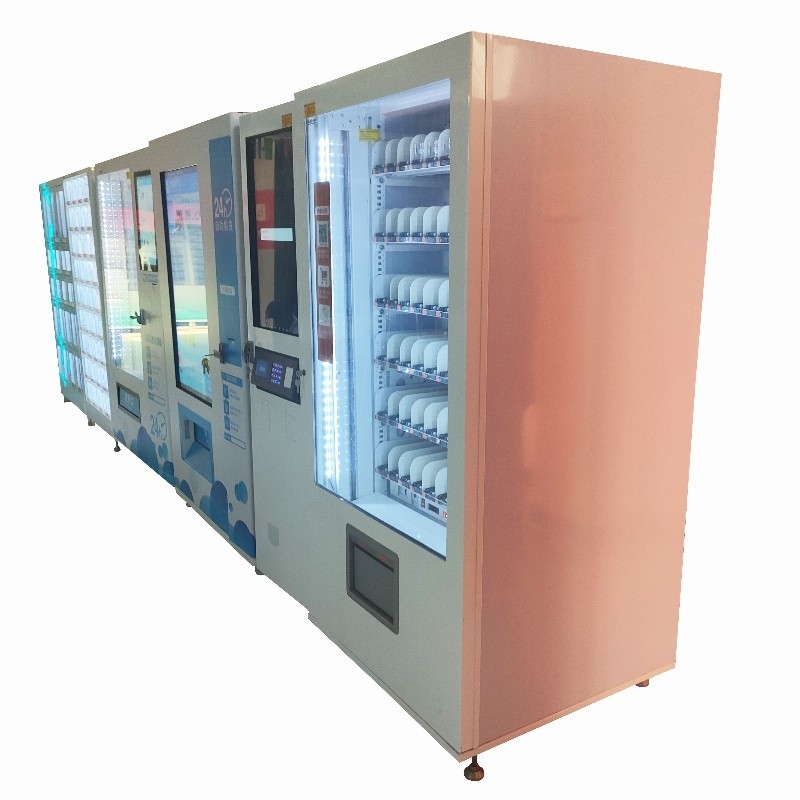 Akıllı Otomatik Satış Makinesi Snack İçecek Spor Salonu Okul Pazarı