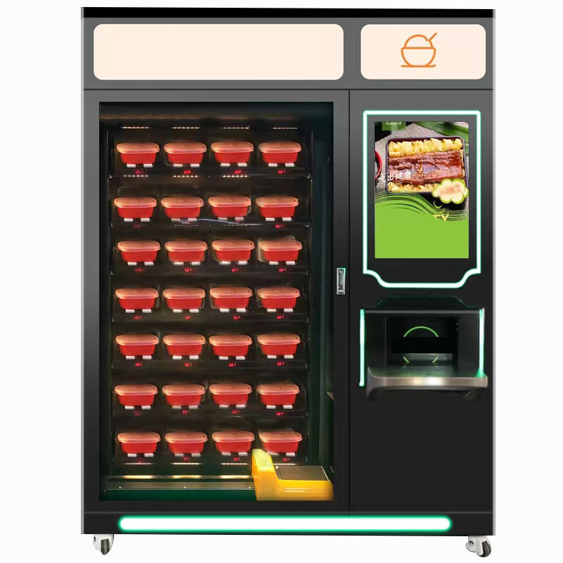 Jetonlu Kek Pizza Otomatı Salata Sebze Taze Meyve Gıda Kemer Satılık Otomat Makinesi