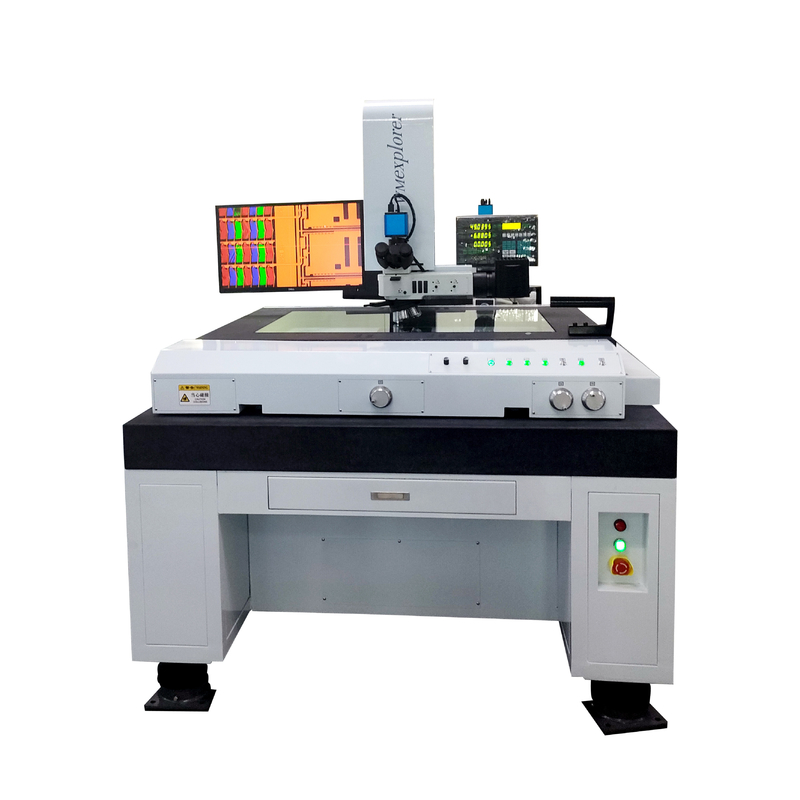 Yüksek hassasiyetli profesyonel tam otomatik görüntü ölçüm mikroskobu sistemi 500*400mm büyük ölçüm aralığı ile