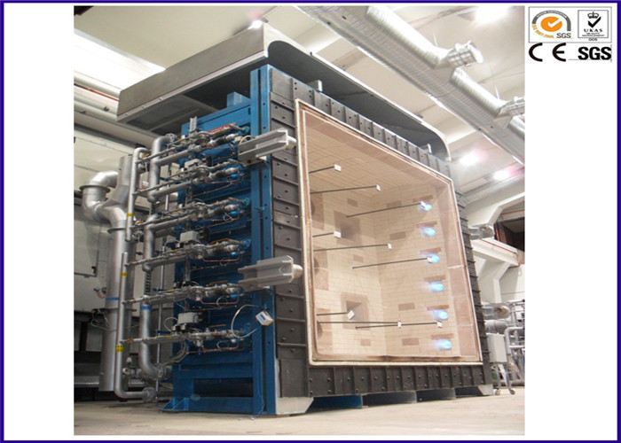 Büyük Ölçekli Düşey Yangın Test Cihazları ASTM E119 ISO 834 Yapı Malzemeleri için