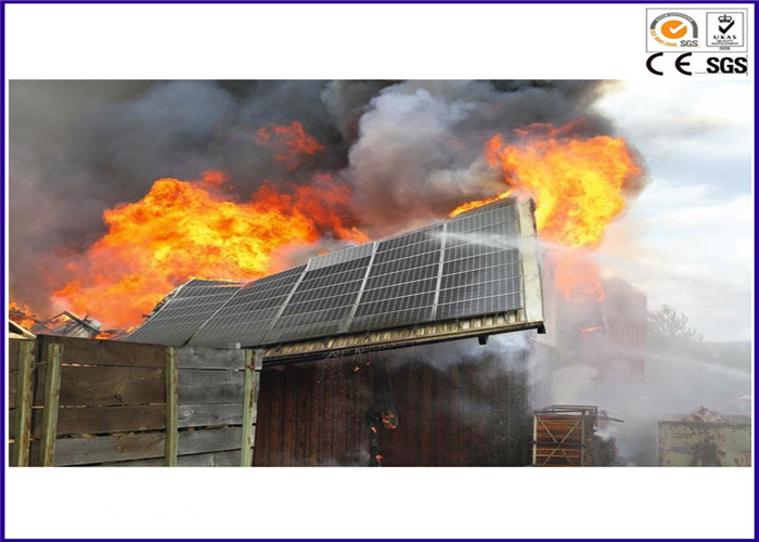 Dayanıklı Yangın Test Cihazları UL 790 Yanma Markalı Test Cihazı Solar Hücre Spreadi İçin