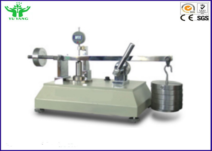 Laboratuar için ISO 9863-1 Tekstil Test Cihazları / Geotekstil Kalınlığı Test Cihazı