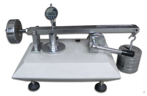 Laboratuar için ISO 9863-1 Tekstil Test Cihazları / Geotekstil Kalınlığı Test Cihazı