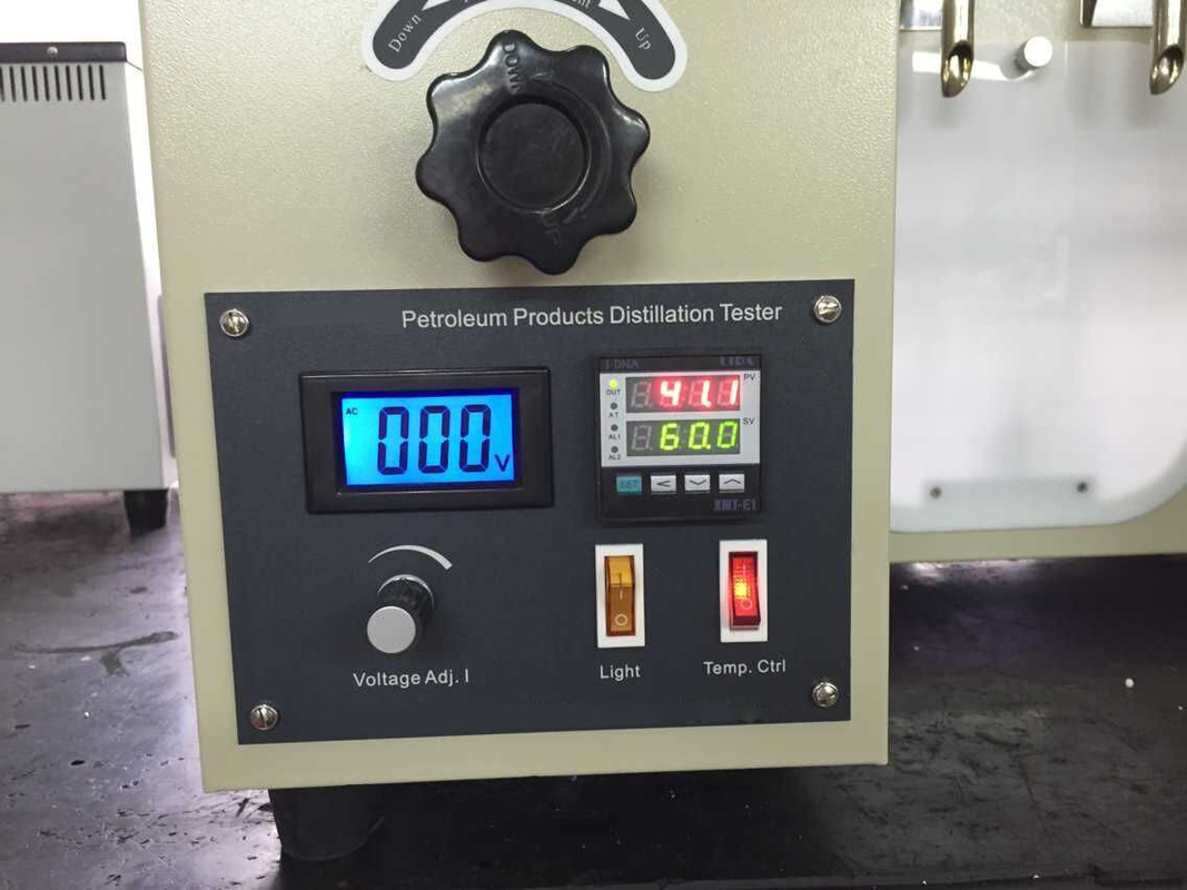 ASTM D86 Manuel Tip Damıtma Aparatı Benzinli Yağ Test Cihazları