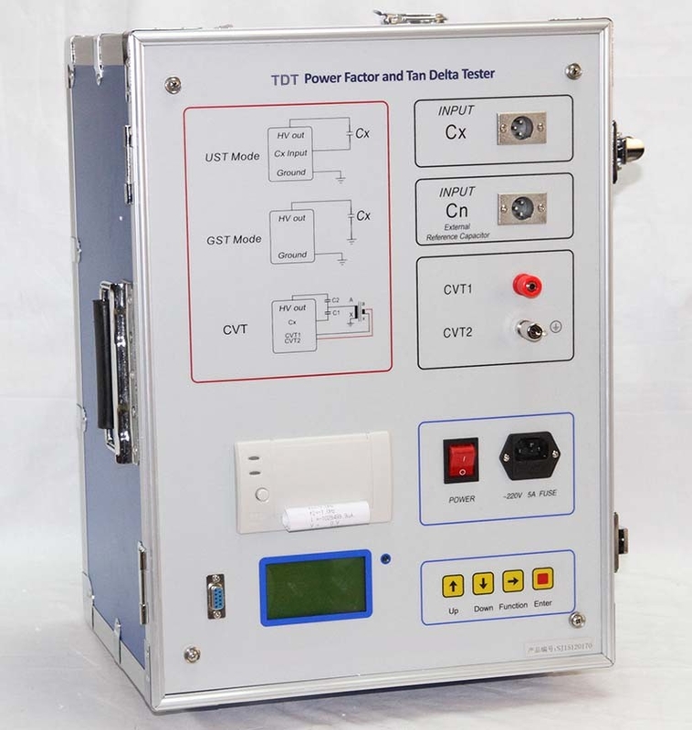 Elektrik Test Kiti için Güvenli Trafo Teğet Delta Güç Faktörü Test Cihazı
