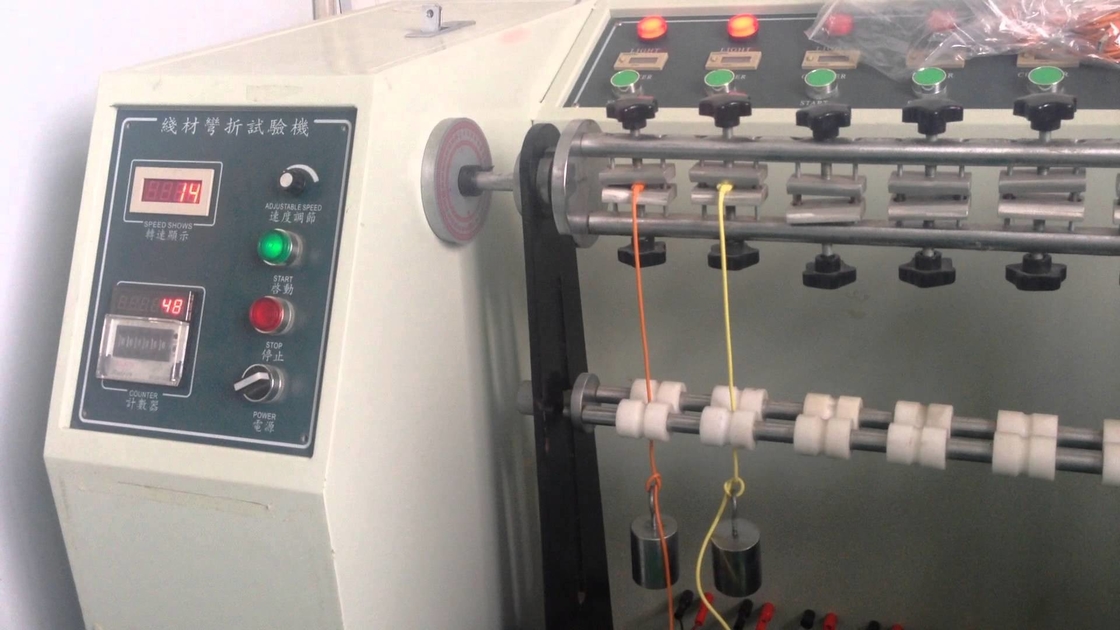 Robot Kablo Bükme Testi Cria 0003.2 için 6 İstasyon Tel Test Cihazları