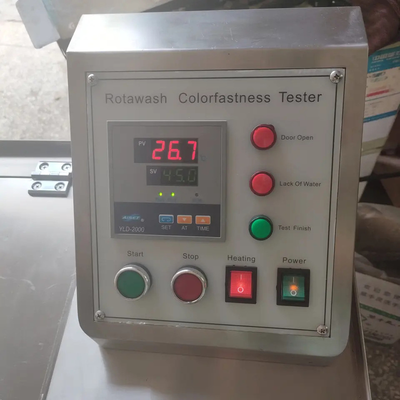 Yüksek Performanslı Rotawash Tekstil Testleri için Renk Sıklığı Makinesi