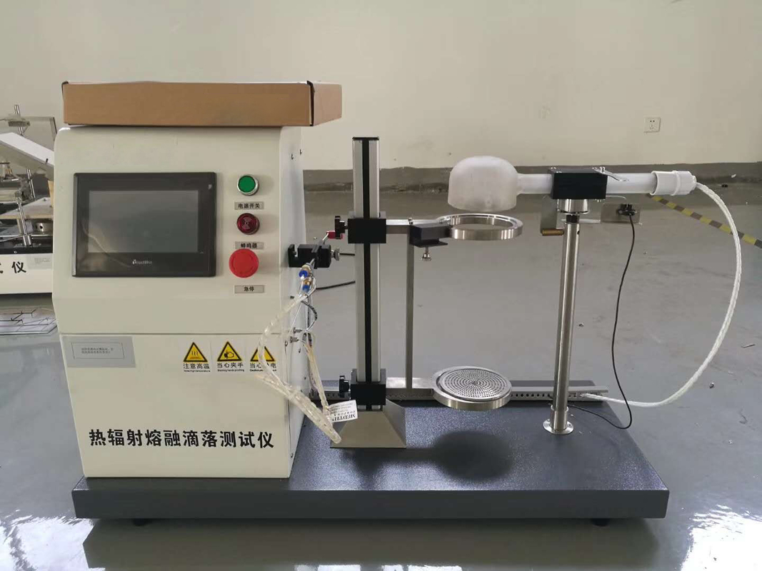 NF P92-505 Alev Test Cihazları Erime Malzemeleri İçin Termal Radyasyon Damlama Test Cihazı