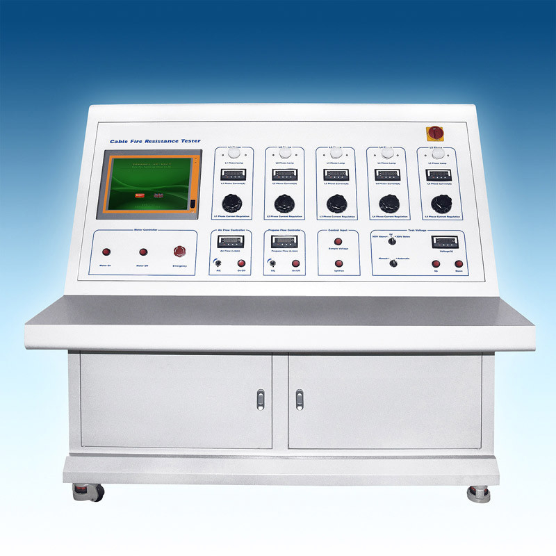 Yangın Koşullarında Devre Bütünlüğü İçin IEC60331 Tel Test Cihazları Kablo Yangına Direnç Testi