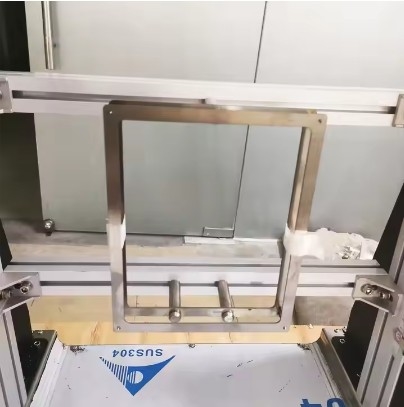 ISO kumaş alev geciktirici test aleti Tekstil oyuncak malzemeleri ayarlanabilir alev açısı