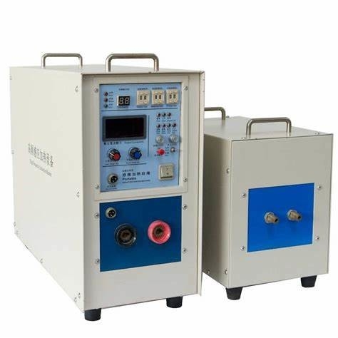 Ultra Yüksek Frekanslı Yakıtlar Avantajları 6kw Kondensatör İndüksiyon Isıtma Makinesi