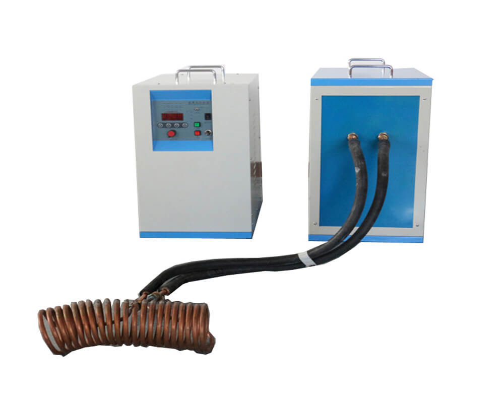 Ultra Yüksek Frekanslı Yakıtlar Avantajları 6kw Kondensatör İndüksiyon Isıtma Makinesi