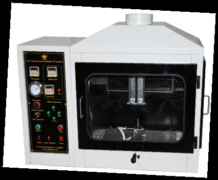 EN ISO 11925-2 standardına göre bina yapısı kenar yüzeyi maruz kalma testi için yanıcılık testi ekipmanları