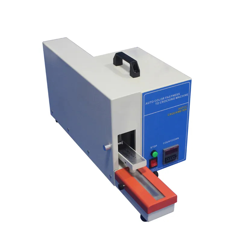 Electric Friction Color Fastness Tester AATCC Crockmeter Auto Color Fastness to Crocking Machine
