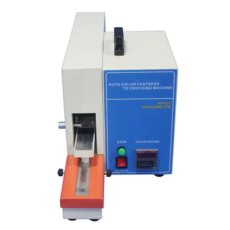 Electric Friction Color Fastness Tester AATCC Crockmeter Auto Color Fastness to Crocking Machine