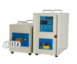 15KW Yüksek Frekanslı İndüksiyonlu Isıtma Makinesi Yeni Metal Bakır Boru Tel Kaynak Üretim Tesisleri İnşaat Motoru Motoru