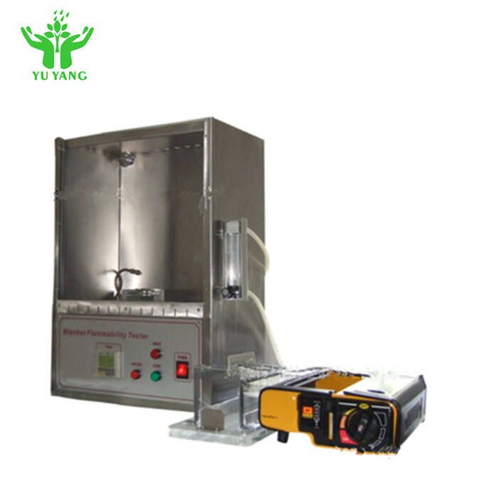ASTM D4151 Battaniye Alevlenebilirlik Test Cihazı, 70mmx70mm Numune ve 16mm Alev Uzunluğu Yangın Test Ekipmanı