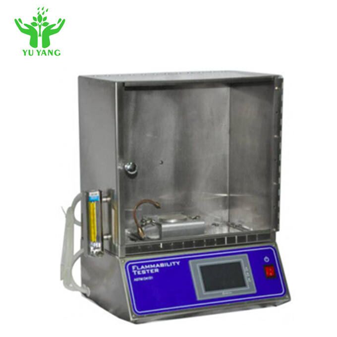 ASTM D4151 Battaniye Alevlenebilirlik Test Cihazı, 70mmx70mm Numune ve 16mm Alev Uzunluğu Yangın Test Ekipmanı