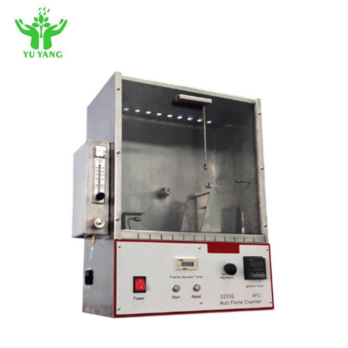 ASTM D4151 Battaniye Alevlenebilirlik Test Cihazı, 70mmx70mm Numune ve 16mm Alev Uzunluğu Yangın Test Ekipmanı