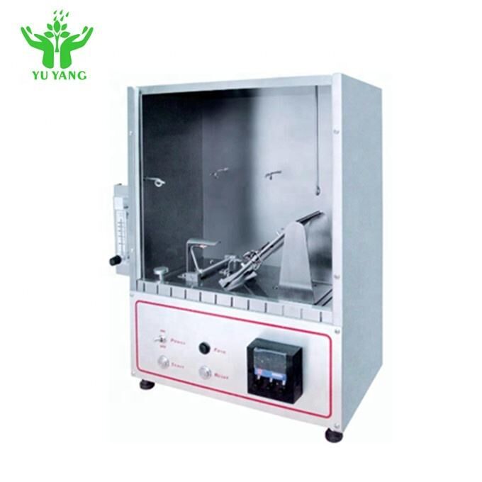 ASTM D4151 Battaniye Alevlenebilirlik Test Cihazı, 70mmx70mm Numune ve 16mm Alev Uzunluğu Yangın Test Ekipmanı