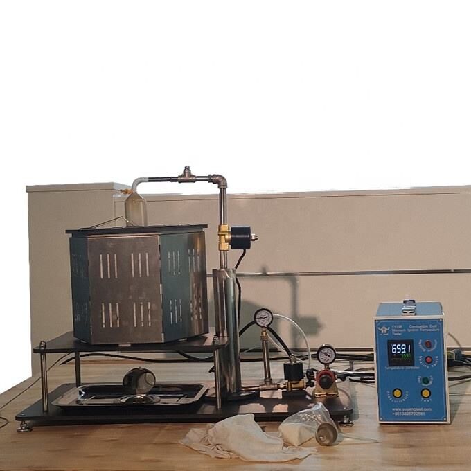 230V 50Hz Yanıcı Toz Minimum Tutuşma Sıcaklığı Test Cihazı, 0 ~ 1 Bar Basınçlı Alevlenebilirlik Test Makinesi