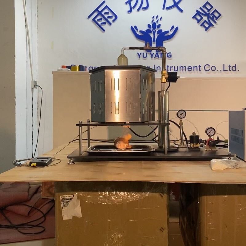230V 50Hz Yanıcı Toz Minimum Tutuşma Sıcaklığı Test Cihazı, 0 ~ 1 Bar Basınçlı Alevlenebilirlik Test Makinesi
