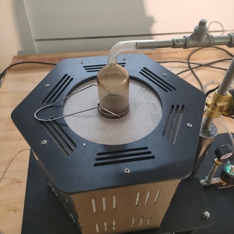 230V 50Hz Yanıcı Toz Minimum Tutuşma Sıcaklığı Test Cihazı, 0 ~ 1 Bar Basınçlı Alevlenebilirlik Test Makinesi