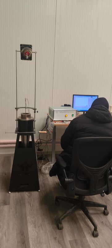 Mikrobilgisayar Kontrollü Yanmazlık Test Cihazı ISO 1182-2020 Uyumlu 1600°C Isı Direnci