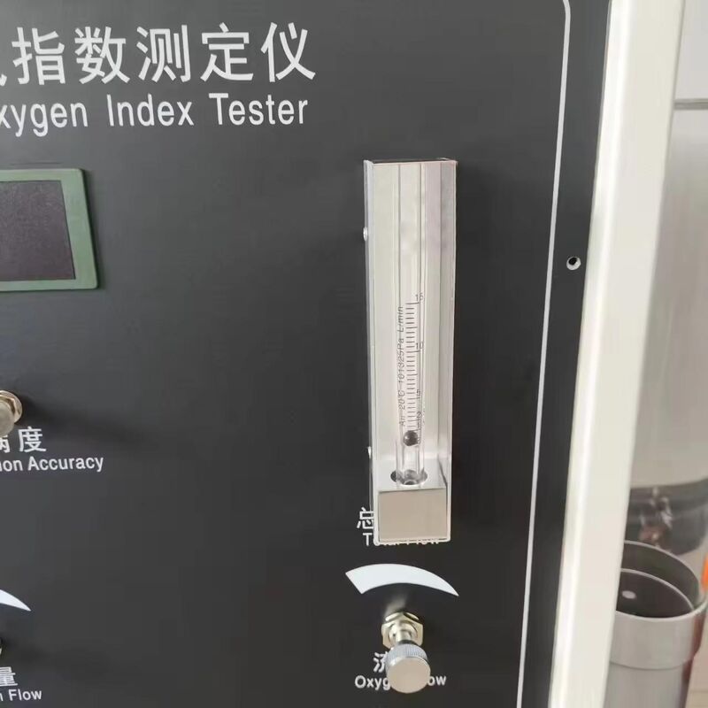 Hassas Sınırlı Oksijen İndeksi Ölçümü İçin %0.1 Doğrulukta Dijital ASTM D2863 Oksijen İndeksi Test Cihazı