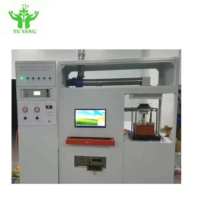 ISO 5660 sertifikalı ısı salınımı oranı ölçümü ve modüler yangın direnci test ekipmanları için konik kalorimetre