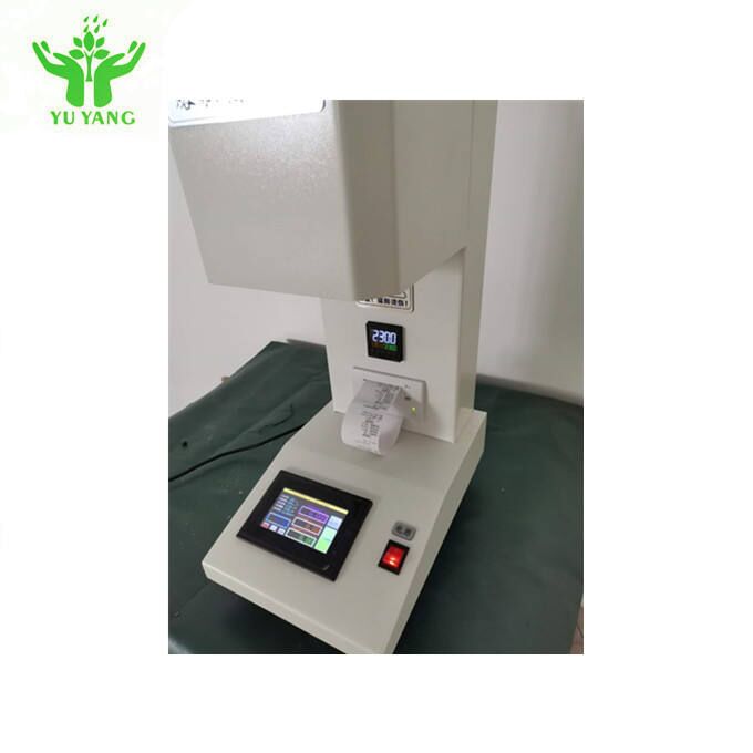 Yüksek Sıcaklık Hassasiyeti ±0.2°C ile ISO 1133 ASTM D1238 Erime Akış İndeksi Test Cihazı (Plastik Testi İçin)
