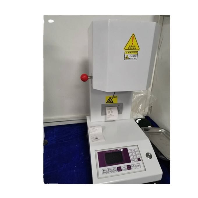 Yüksek Sıcaklık Hassasiyeti ±0.2°C ile ISO 1133 ASTM D1238 Erime Akış İndeksi Test Cihazı (Plastik Testi İçin)