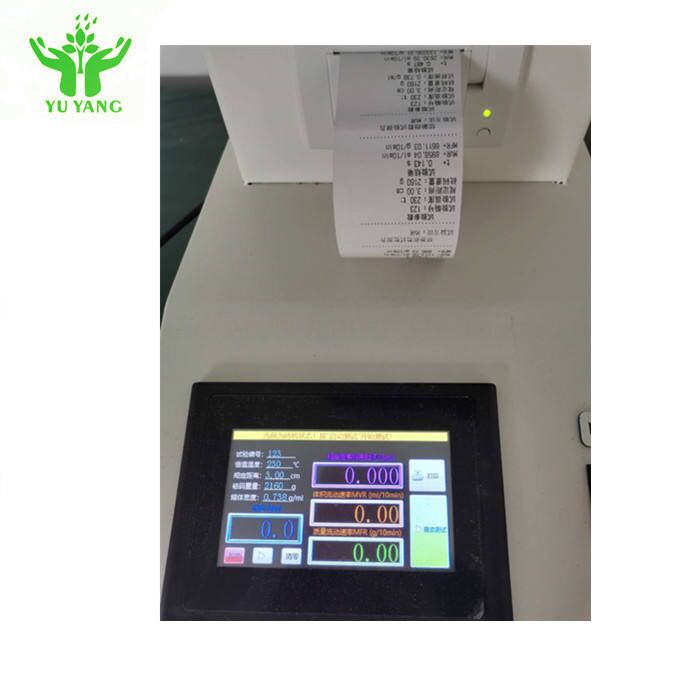 Yüksek Sıcaklık Hassasiyeti ±0.2°C ile ISO 1133 ASTM D1238 Erime Akış İndeksi Test Cihazı (Plastik Testi İçin)