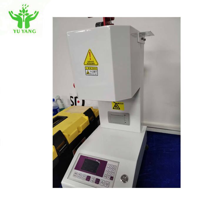 Yüksek Sıcaklık Hassasiyeti ±0.2°C ile ISO 1133 ASTM D1238 Erime Akış İndeksi Test Cihazı (Plastik Testi İçin)