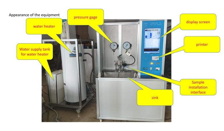 EN817 Su Akışını Test Ekipmanı Gerçek Zamanlı İzleme ve Veri Kaydı ile Çok Fonksiyonlu Yüksek Basınçlı Akış Denetleyicisi