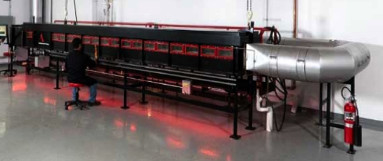 12 KW Yanıcılık Test Cihazı UL 910 / NFPA 262 Steiner Yatay Tünel Test Cihazı