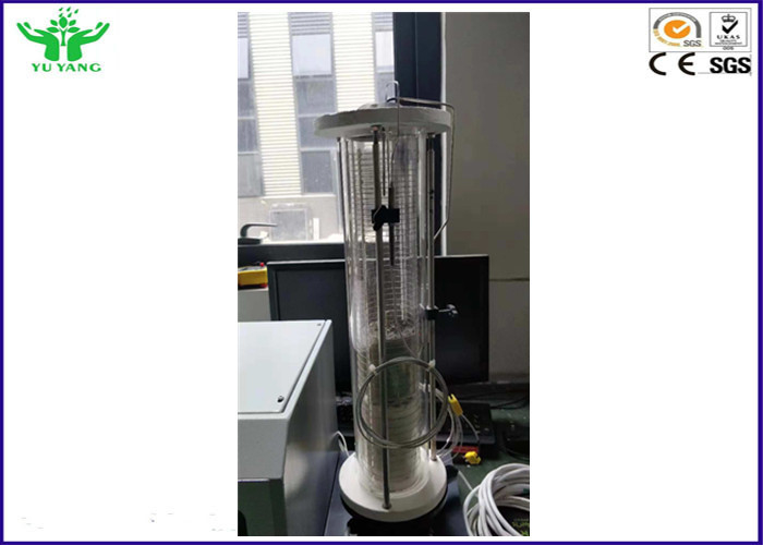 ISO 4589-3 Yüksek Sıcaklık Oksijen Endeksi Test Cihazları AC 220V 50 / 60Hz 2A