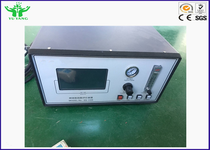 ISO 4589-3 Yüksek Sıcaklık Oksijen Endeksi Test Cihazları AC 220V 50 / 60Hz 2A