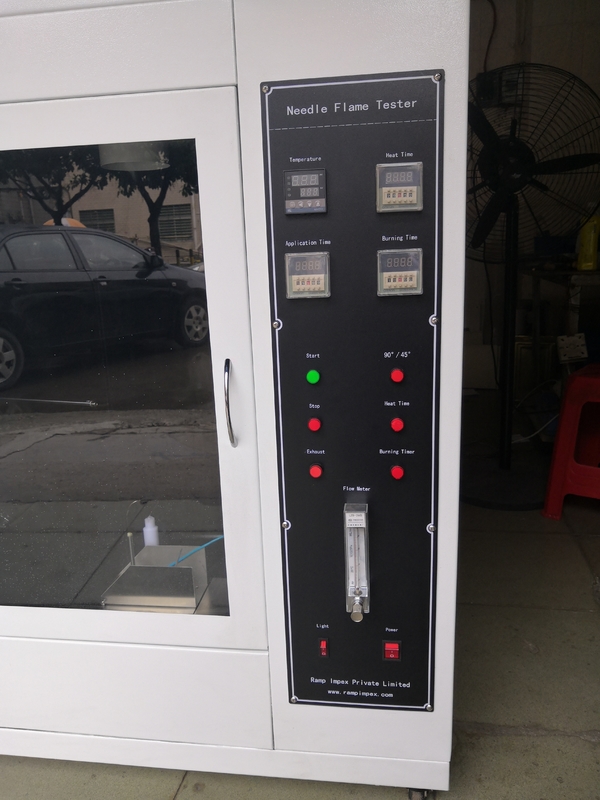 IEC60695-11-5 Dayanıklı Yanıcılık Test Odası, IEC60695-2-2 İçin İğne Alev Test Cihazı