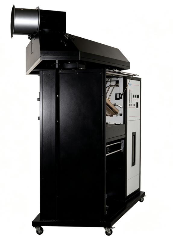 Zemin Isı Akışı Testi için 2KW Toplam Güç ve 300mm x 450mm Radyant Panele Sahip ISO9239 Uyumlu Kritik Radyan Akı Test Cihazı