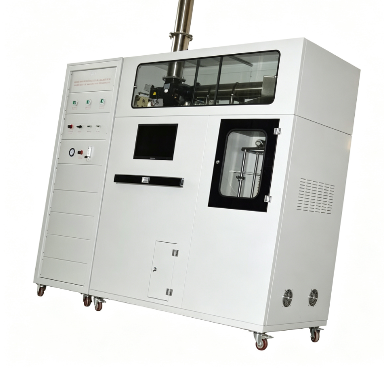 100 kW/m² Radyasyon Yoğunluğuna ve Yüksek Hassasiyetli Elektronik Tartıya Sahip ISO 5660 Standart Konik Kalorimetre Yanmazlık Test Cihazı