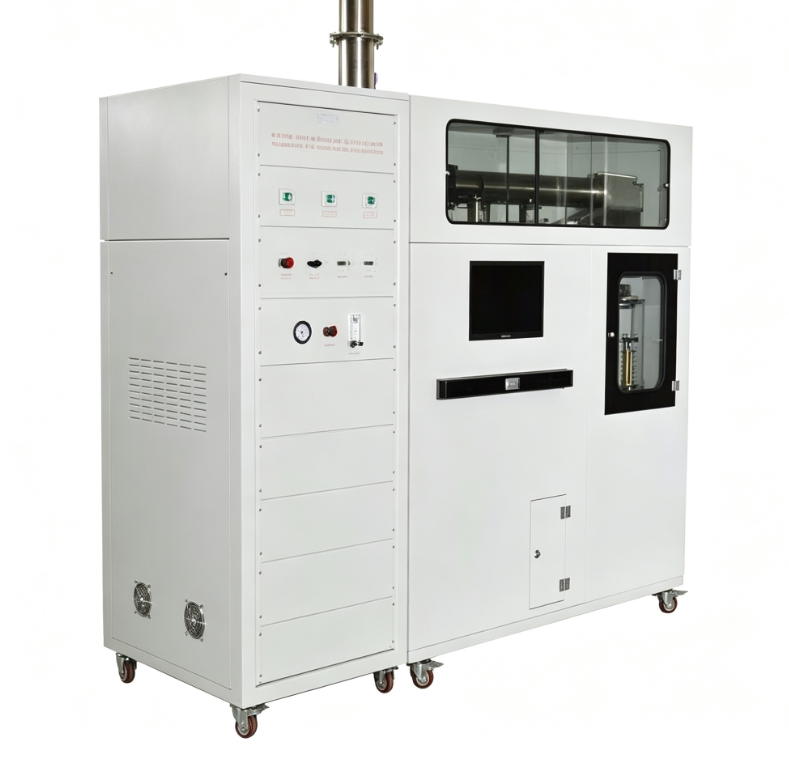 100 kW/m² Radyasyon Yoğunluğuna ve Yüksek Hassasiyetli Elektronik Tartıya Sahip ISO 5660 Standart Konik Kalorimetre Yanmazlık Test Cihazı