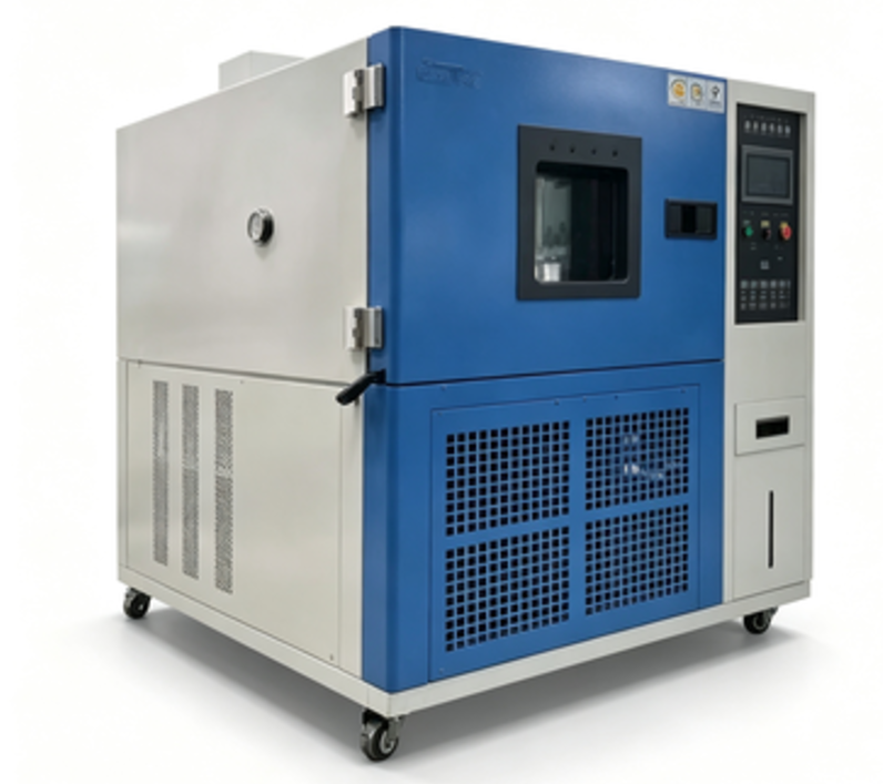 YYE-010 PID SSR Kontrollü, SUS#304 Paslanmaz Çelik ve Elektronik & Otomotiv Parçaları için TEMI 880 Kontrolcülü Termal Şok Test Kabini